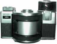 Horizont -- Special camera capable of taking 120 degree photographs without distortion.